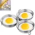 Stainless Steel Egg Poacher, Non-Stick Microwave Poached Egg Maker