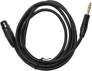 Generic XLR Microphone Cable for Speakers, XLR Female to 1/4 6.35mm TRS Jack Cable, Balanced Signal Interconnect Cable, XLR to Quarter Inch Patch Cable for Speakers (#2), Generic81hg3svnxk-12