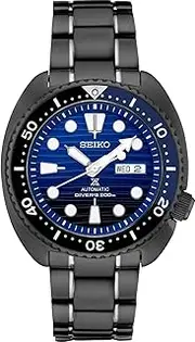 [SEIKO] Prospex SRPD11 Special Edition Black Ion-Plated Steel Automatic Divers Watch