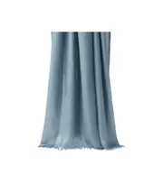 Brunello Cucinelli Frayed Edge Scarf One size Air Force Blue