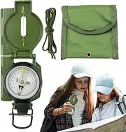 Survival Compass,Waterproof and Sandproof Backpacking Compass - Compass Metal for Hiking Camping Navigation Survival Backpacking Orienteering