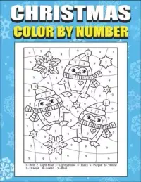 在飛比找博客來優惠-Christmas Color By Number: Chr