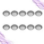 10 PCS Muffin Liners Grease Proof Cupcake for Baking Quiche Molds
