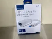 INSIGNIA USB 3.0 to Gigabit Ethernet Adapter For PC Or Mac - NS-PU98635 - White