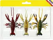 Bass Fishing Lures - Realistic Creature Baits for Bass Fishing,Soft Flexible Equipment for Experienced Anglers Enthusiasts Beginner