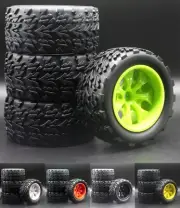 1/10 Rc Monster Truck Offroad Wheels Tires Set For Redcat Racing Volcano EPX