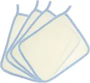 Beavorty Bubble Square Towel Soap Bag Double Layered Soap Holder for Face Washers Kitchen Towel