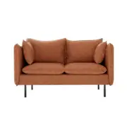 Cassian Two Seater PU Leather Sofa