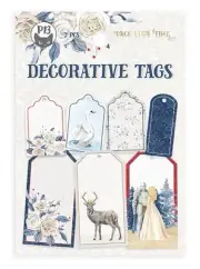 4 Pack Once Upon A Time Double-Sided Cardstock Tags 7/Pkg-#03 P13ONC23