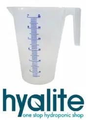Measuring Jug 3L Clear Easy to Read Durable Multipurpose Hydroponics