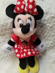 Minnie Mouse Disneyland 45th Anniversary Years Magic bean bag plush 2000 beanie