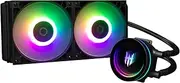 Tecware Mirage 240 ARGB Liquid CPU Cooler, 240 mm Size, Black