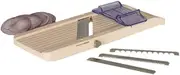 Benriner - No. 3 Super Mandoline Vegetable Slicer 95mm - Thickness 0.3mm 5mm Interchange Blades (Made in Japan)