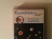 Roommates for Kids Peel and Stick Appliques for Walls Space Theme Removable NIB
