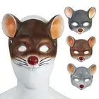 Costume Prop Mouse Face Cover 3D Animal Mask Halloween Masks Half Face Mask