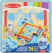 Melissa and Doug Blue's Clues & You! Cube Puzzle 16 pieces 3+