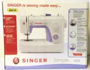 Singer Simple 3232 Sewing Machine Automatic Needle Threader 110 Stitch BRAND NEW