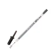 38927 Sakura Gelly Roll Dark Metallic Gel Pen, Medium, Black, Box of 12