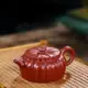 宜興紫砂壺【化雲】大紅袍260cc手工葵八瓣茶壺功夫茶具泡茶壺中品壺【A201】