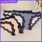 WOMEN LACE POLKA DOT SOFT LINGERIE THONGS KNICKERS BRIEFS