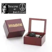 Sankyo Imagine Handcraft Mirror Music Box: IMAGINE @ JOHN LENNON