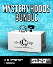 [CULTURE KINGS] 2 For $129 Mystery Hoods - Size M M Na