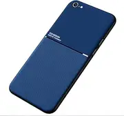 Kepuch Mowen Case Cover Bumper Built-in Metal Plate for iPhone 6 Plus 6S Plus - Blue
