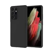 Samsung Galaxy S22 Plus Compatible Case Cover With Premium Soft Feeling Jelly - Black