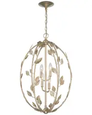Lumanity Avon 4-Light Statement Oval Chandelier