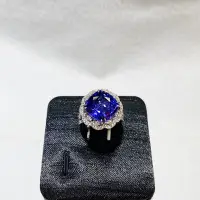在飛比找Yahoo!奇摩拍賣優惠-丹泉石鑽石戒指