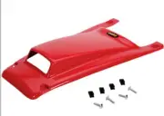 HONDA TRX250R, TRX 250R VENTED FRONT FENDER SCOOPED NOSE HOOD RED 86-89