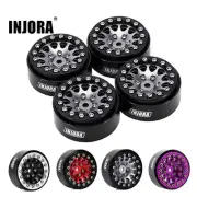 INJORA 1.3" Aluminium Beadlock Wheels for TRX4M SCS24 1/24 1/18 RC Crawler