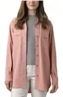 prAna Womens Railay Tunic Cloud Blush Color Mandarin Collar NWT Size Small