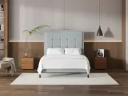 My Style Framed Headboard & Standard Base - Queen / Duckegg / Slimline Base