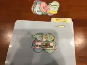 Frosty Contractions! 2nd grade language arts file folder game