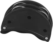 ａ aternee Foot Tambourine Musical Instrument Foot Drum Percussion for Banjo Drum Guitar Playing Concerts, Black