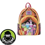 Killer Klowns from Outer Space - Glow in the Dark 10" Faux Leather Mini Backpack