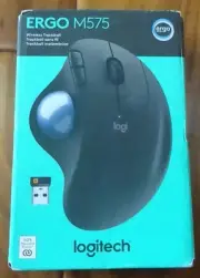 Logitech Ergo M575 Wireless Trackball (Black) 910-005869...BRAND NEW