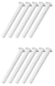 Reusable Balloon Inflation Plug Set for Balloon Inflator/Deflator - 10pcs/Pack