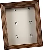 FUNOMOCYA Rustic Shadow Box Frame for Keepsakes and Dried Flowers Unique Decor Display Case for Memories Awards and Floral Arrangements Present for Home Decoration