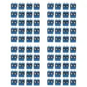 2-Pin Screw Terminal Connector 5.08mm Pitch Panel PCB Mount, 80Pcs E7C62007
