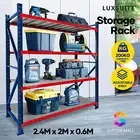 2.4X2M Warehouse Shelving Rack Garage Pallet Storage Industrial Metal Racking