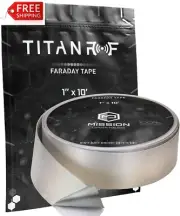 Mission Darkness Titanrf Faraday Tape // High-Shielding Conductive Adhesive Tape