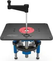 Kreg PRS5000 Precision Router Lift - Lift System - Durable Router Plate Insert