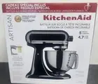 KITCHENAID ARTISAN KSM150FEOB 10-SPEED 5QT TILT-HEAD STAND MIXER ONYX BLACK