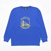 在飛比找momo購物網優惠-【NBA】NBA 隊徽印刷 薄款 長袖上衣 勇士隊 男女 藍
