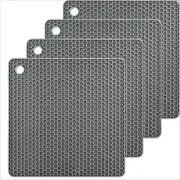 Silicone Trivets Mats Set for Kitchen,Silicone Hot Pads and Trivets,Silicone ...