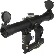 POSP 4x24V Side Mount Optical Rifle Scope 400m Illuminated Rangefinder