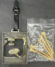 GOLF - TPC Sawgrass Souvenir - Metal Bag Tag of 17thHole Island Green and Tees