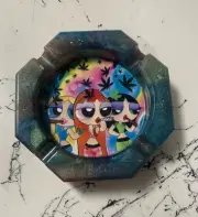 Lit PowerPuffers Ashtray
